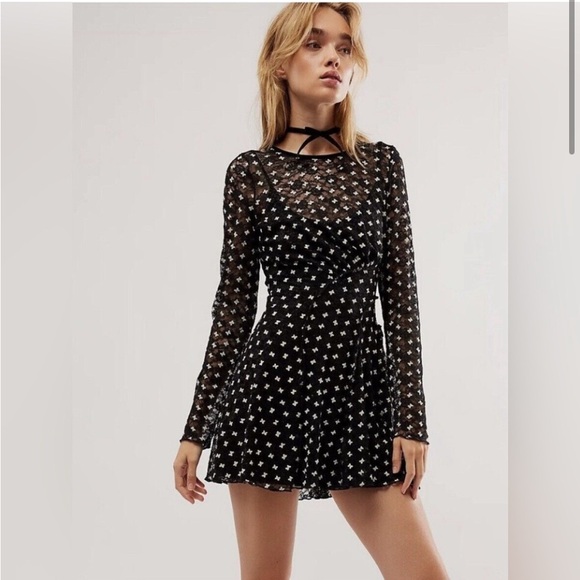 Sheer Delight Mini Dress - Picture 1 of 3